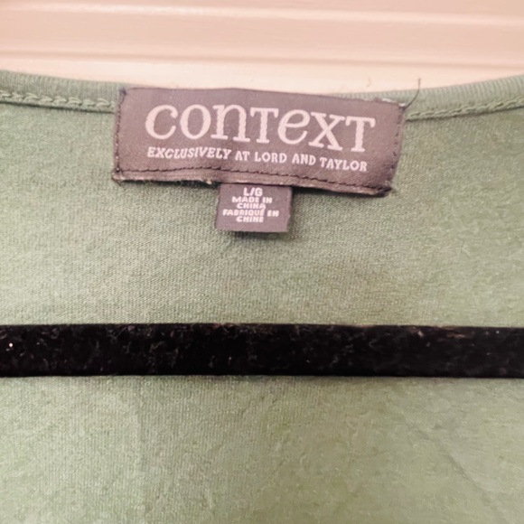 Cold Shoulder Velvet Top - Picture 5 of 5